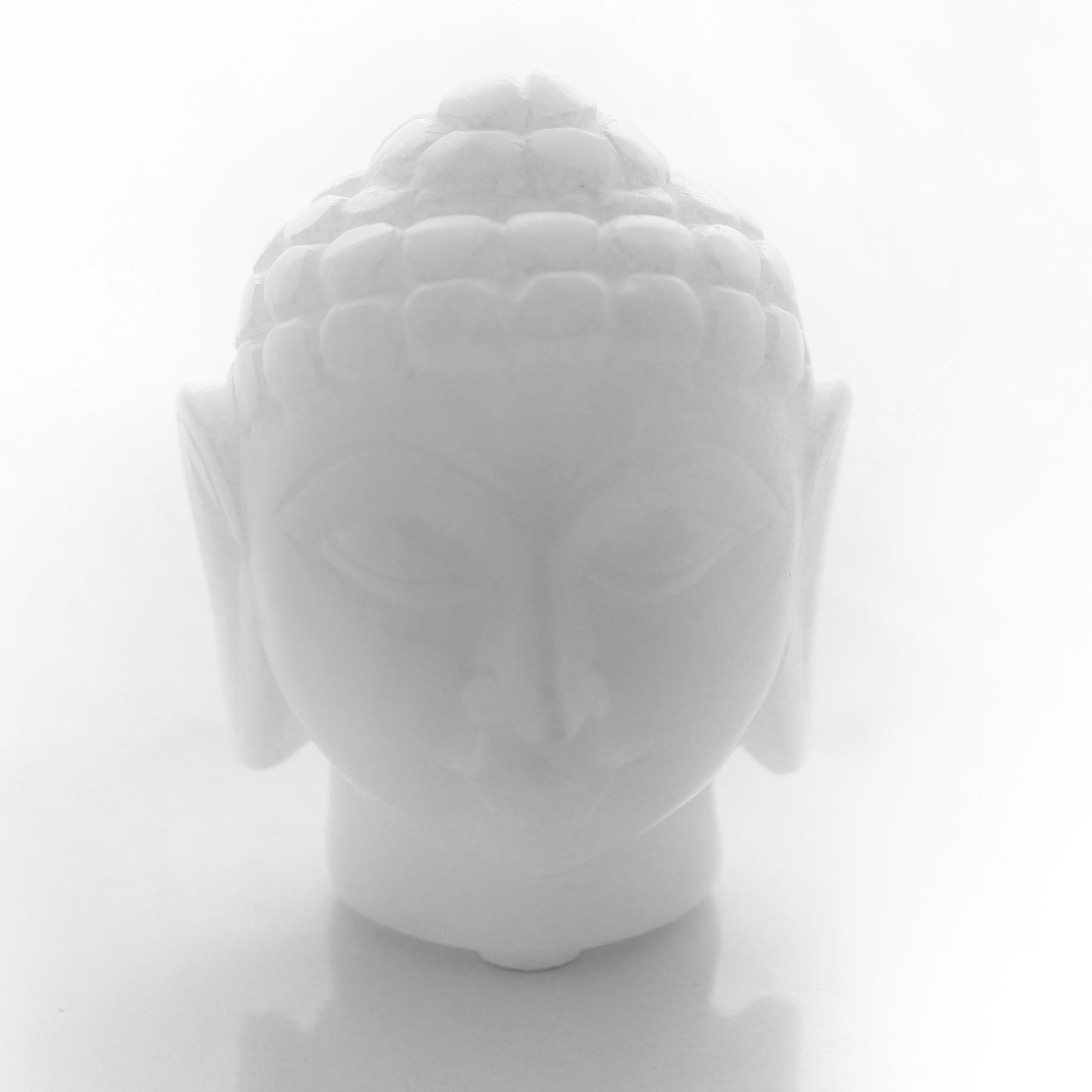 SAVON Meditating Buddha Stone Idol Statue Small Tabletop Peace Figurine 3.5 x 2 inch