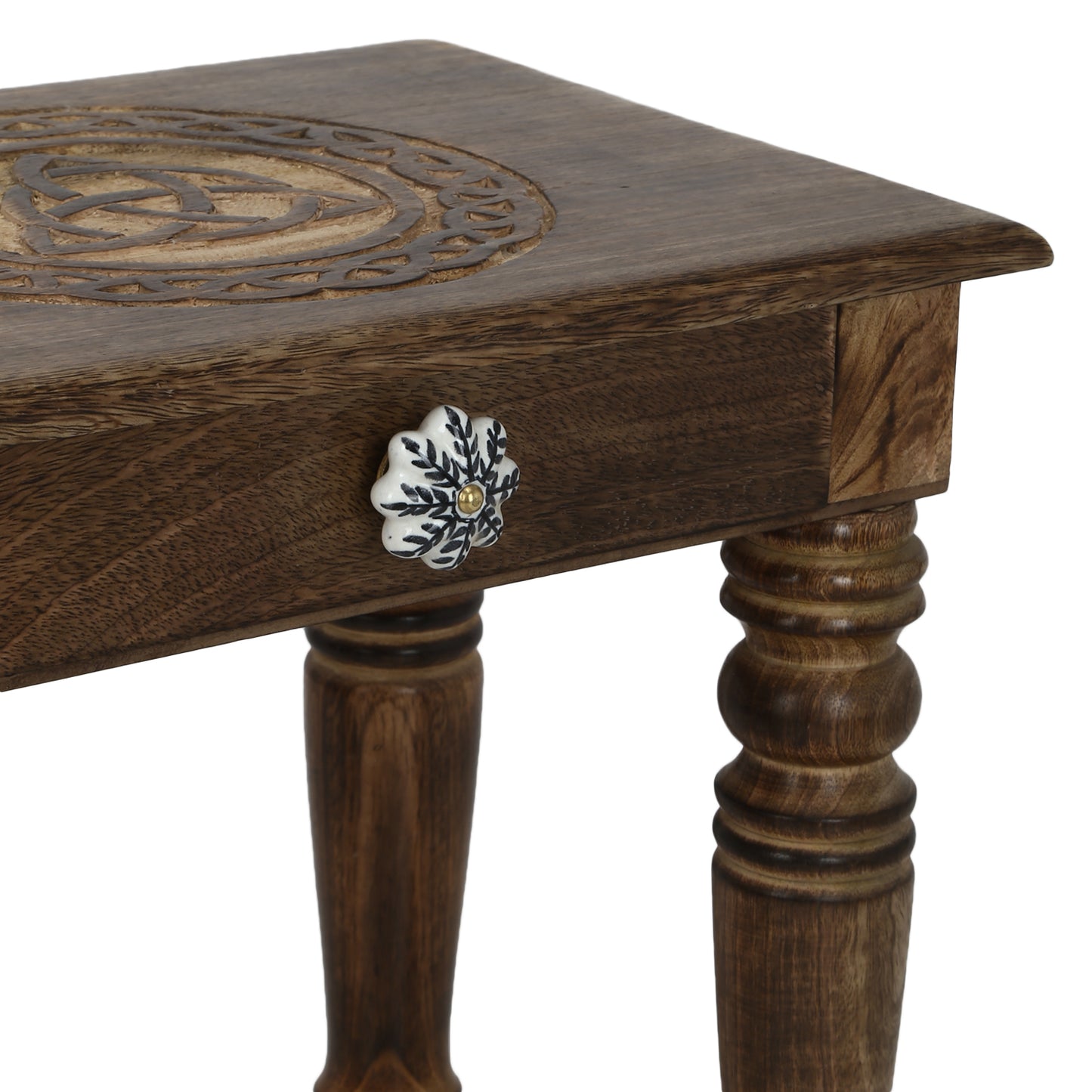 Wooden Side end Table Square