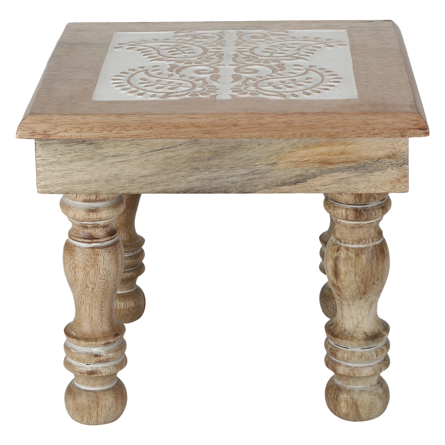 SAVON Wooden Step Stool Small Footstool footrest Table