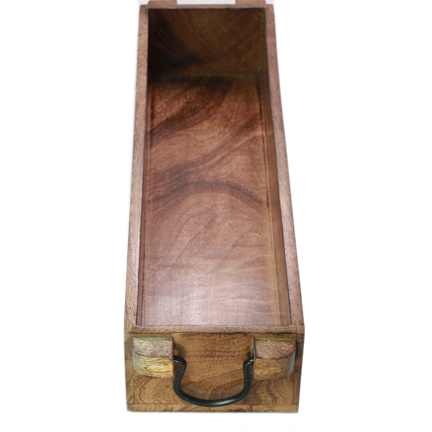 Serving Tray Wood for Wine Bar Whiskey Rectangular Indoor Planter Centerpiece